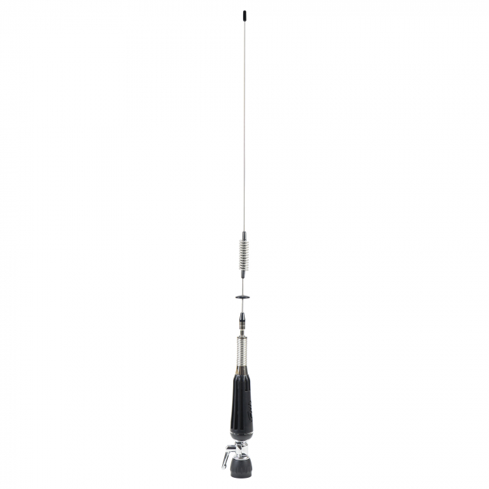 Antena CB PNI LED 850 rabatabila, 85 cm, 26-28 MHz, 300 Watt, ilumineaza in timpul emisiei, tip filet PL, fara accesorii [7]