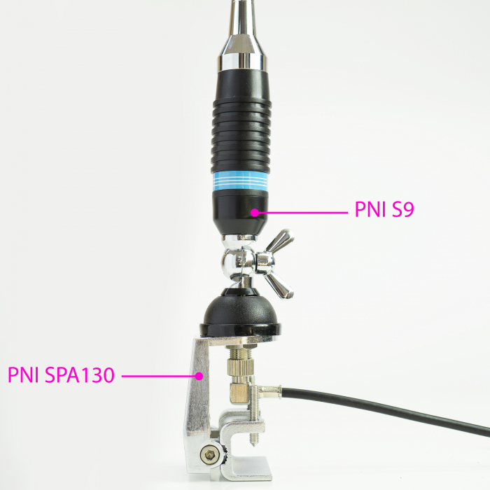 Antena CB PNI S9 cu fluture lungime spic 120 cm + cablu RG58 de 4m [7]