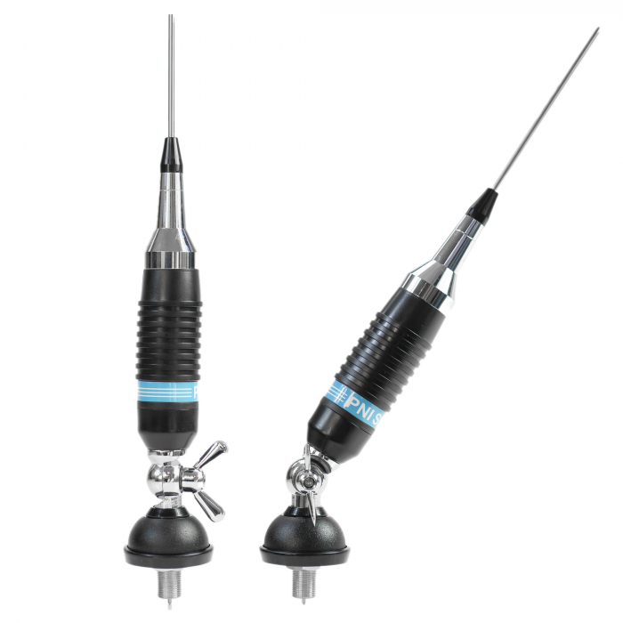 Antena CB PNI S9 cu fluture lungime spic 120 cm + cablu RG58 de 4m [9]