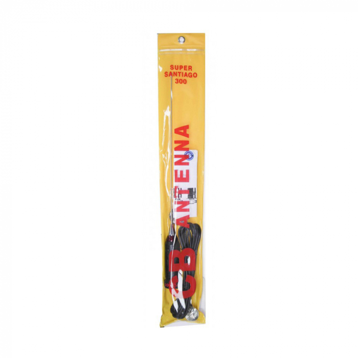 Antena CB PNI SUPER SANTIAGO 300, lungime 48 cm, 400W, cablu 3.6 m [6]