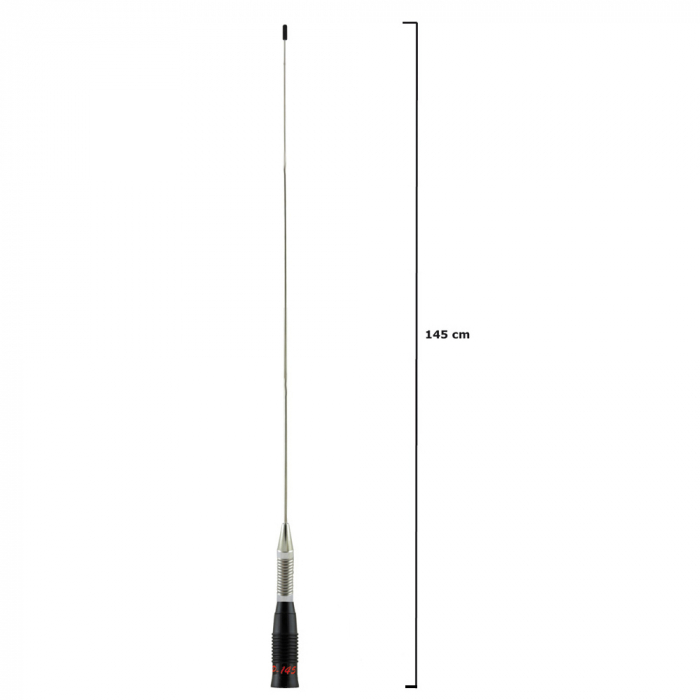 Antena CB PNI SUPER STAR P-145, lungime 150 cm, 1500W, cablu 4 m [2]