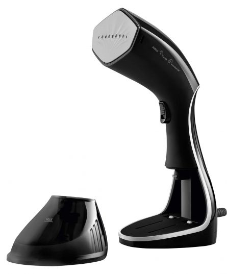 RESIGILAT Aparat de calcat vertical cu aburi Beko STM4116B, 1600 W, 25 g/min, 230 l, talpa ceramica, negru [3]