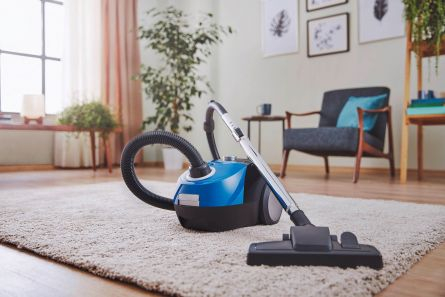 RESIGILAT Aspirator cu sac Beko VCC34803AD, 800 W, capacitate 2.1 l, filtru Hepa 12, albastru [5]