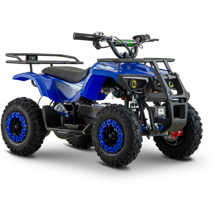 ATV Electric de Copii RDB FFL1000, 1000W, 48V / 12Ah, 25 km/h, Albastru [7]