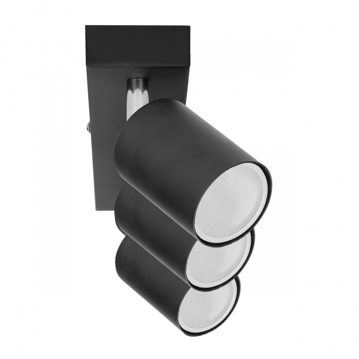 Bara spot ADVITI DOA SP3 AD-OP-6195BGU10, 3x50W, GU10, IP20, reglare directie lumina, instalare tavan/perete, negru [3]