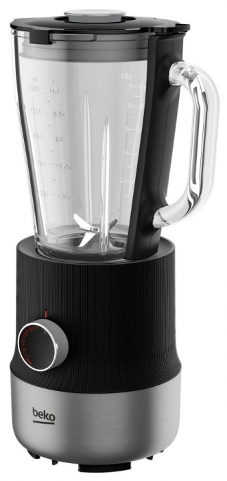 RESIGILAT Blender Beko TBN81808BX, 800 W, capacitate 1.5 l, 6 trepte, functie Pulse, 4 functii, 4 cutite, negru / Inox [5]