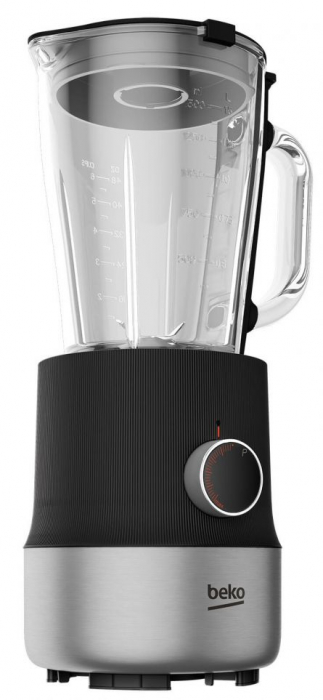 RESIGILAT Blender Beko TBN81808BX, 800 W, capacitate 1.5 l, 6 trepte, functie Pulse, 4 functii, 4 cutite, negru / Inox [2]