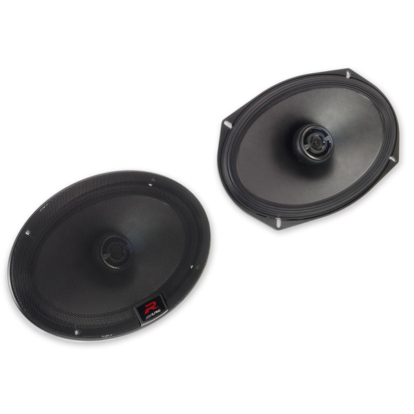 Boxe auto coaxiale Alpine R-S69, 100W RMS, 15x23 cm, 2 cai, set 2 difuzoare [3]
