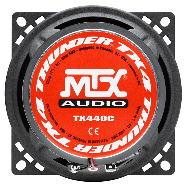 Boxe auto coaxiale MTX TX440C, 60W RMS, 10cm, 2 cai, set 2 difuzoare [2]