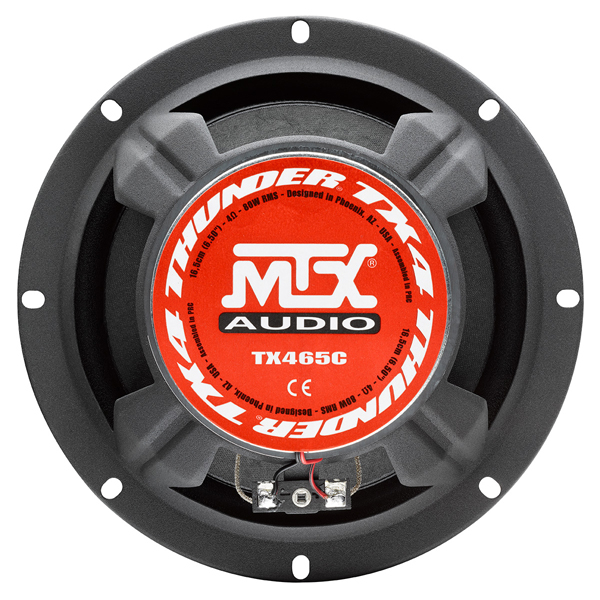 Boxe auto coaxiale MTX TX465C, 80W RMS, 16.5cm, 2 cai, set 2 difuzoare [3]