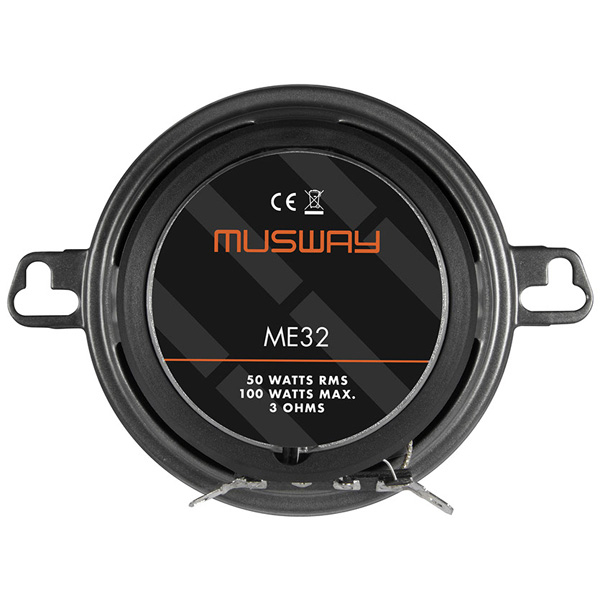 Boxe auto coaxiale Musway ME32, 50W RMS, 8.7 cm, 2 cai, set 2 difuzoare [2]