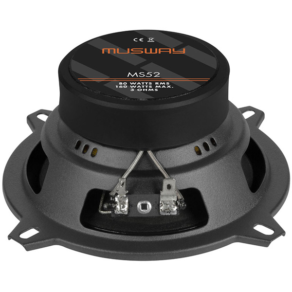 Boxe auto coaxiale Musway MS52, 80W RMS, 13 cm, 2 cai, set 2 difuzoare [4]