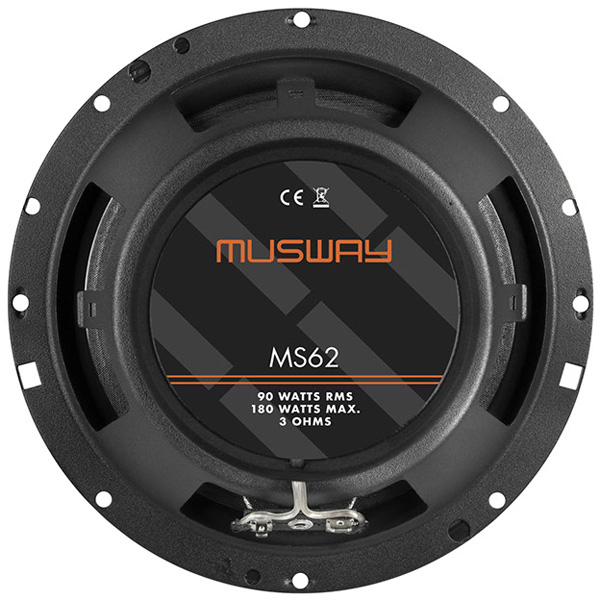 Boxe auto coaxiale Musway MS62, 90W RMS, 16.5 cm, 2 cai, set 2 difuzoare [5]