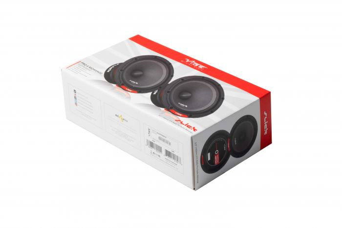 Boxe auto coaxiale Vibe Slick PRO6M-V0, 125W RMS, 16.5 cm, 1 cale, set 2 difuzoare [8]