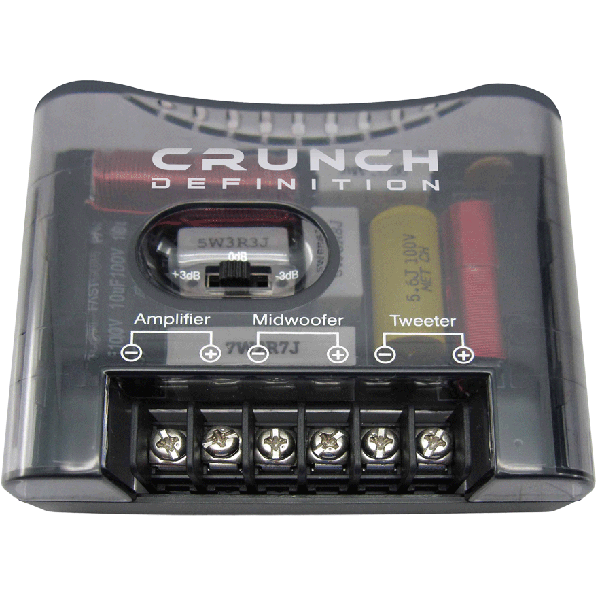 Boxe auto componente Crunch DSX6.2C, 100W RMS, 16.5 cm, 2 cai, set 2 difuzoare [7]