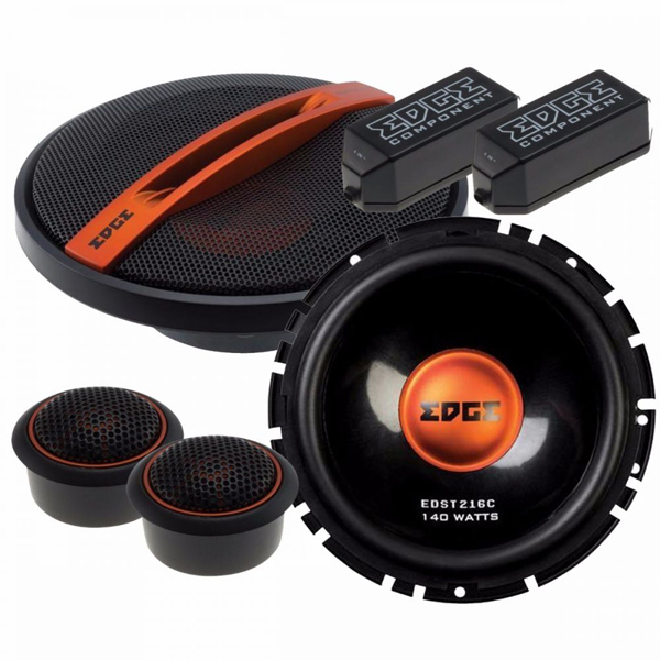 Boxe auto componente Edge EDST216C, 70W RMS, 16.5 cm, 2 cai, set 2 difuzoare [2]