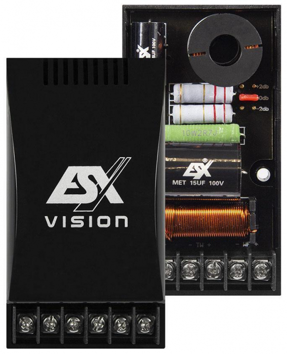 Boxe auto componente ESX VISION VXP6.2C, 125W RMS, 16.5 cm, 2 cai, set 2 difuzoare [3]