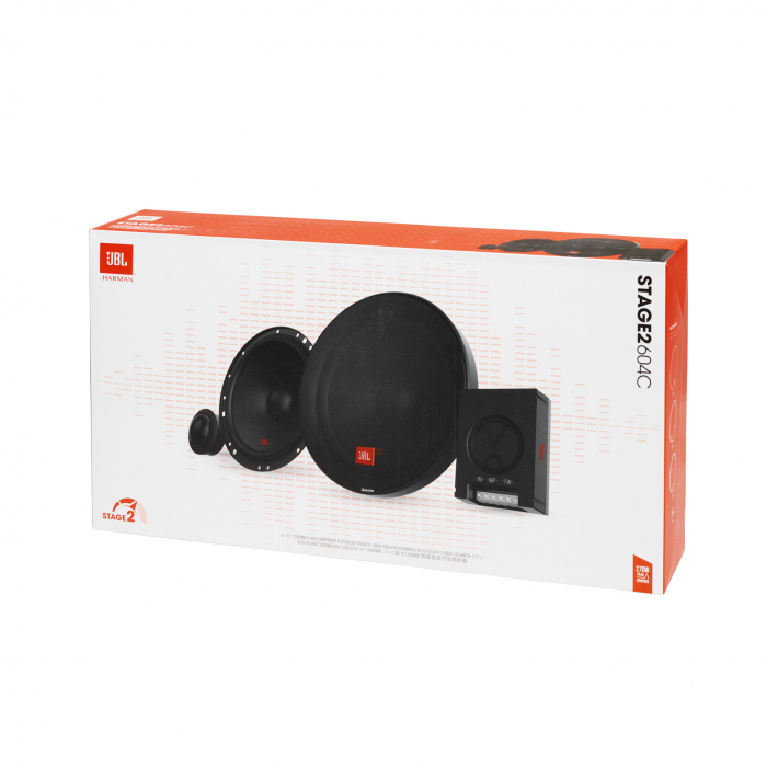 Boxe auto componente JBL Stage2 604C, 45W RMS, 16 cm, 2 cai, set 2 difuzoare [5]