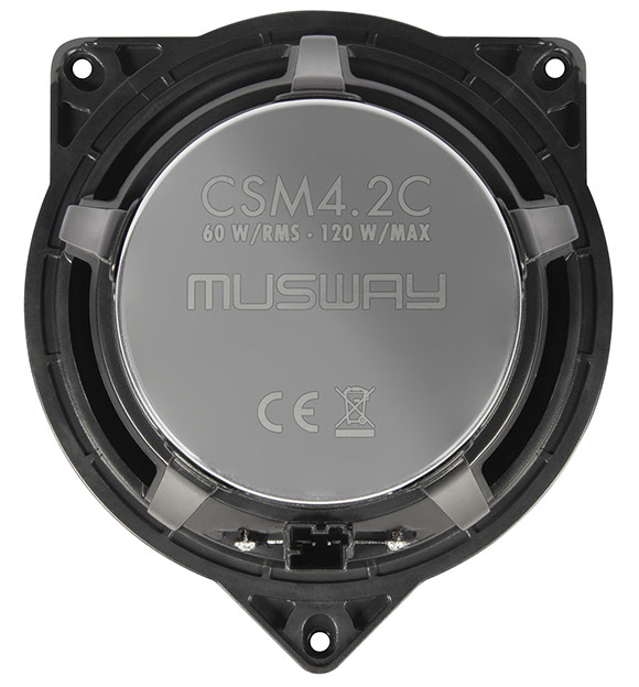 Boxe auto componente Musway CSM4.2C, 60W RMS, 10 cm, 2 cai, set 2 difuzoare, compatibil Mercedes-Benz clasa C/GLC/E [5]