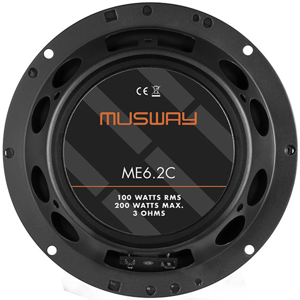 Boxe auto componente Musway ME6.2C, 100W RMS, 16.5 cm, 2 cai, set 2 difuzoare [7]