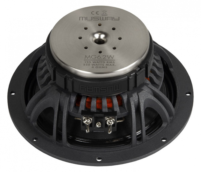 Boxe auto componente Musway MG6.2C, 125W RMS, 16.5 cm, 2 cai, set 2 difuzoare [3]
