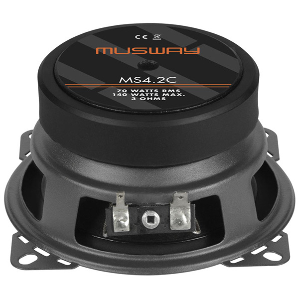 Boxe auto componente Musway MS4.2C, 70W RMS, 10 cm, 2 cai, set 2 difuzoare [10]