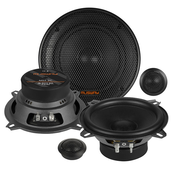 Boxe auto componente Musway MS5.2C, 90W RMS, 13 cm, 2 cai, set 2 difuzoare [13]