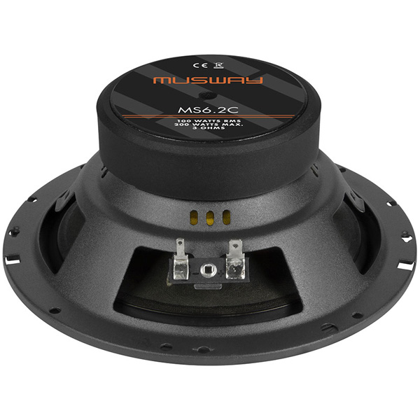 Boxe auto componente Musway MS6.2C, 100W RMS, 16.5 cm, 2 cai, set 2 difuzoare [10]