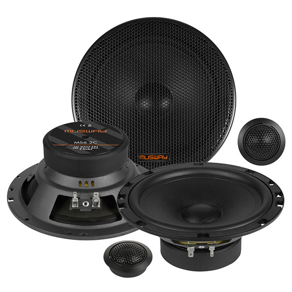 Boxe auto componente Musway MS6.2C, 100W RMS, 16.5 cm, 2 cai, set 2 difuzoare [4]