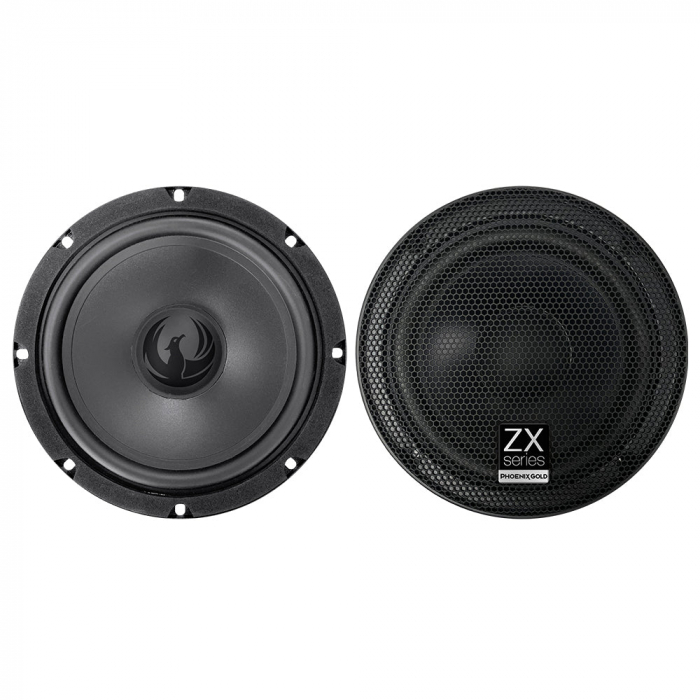 Boxe auto componente Phoenix Gold ZX653CS, 80W RMS, 16.5 cm, 3 cai, set 2 difuzoare [2]