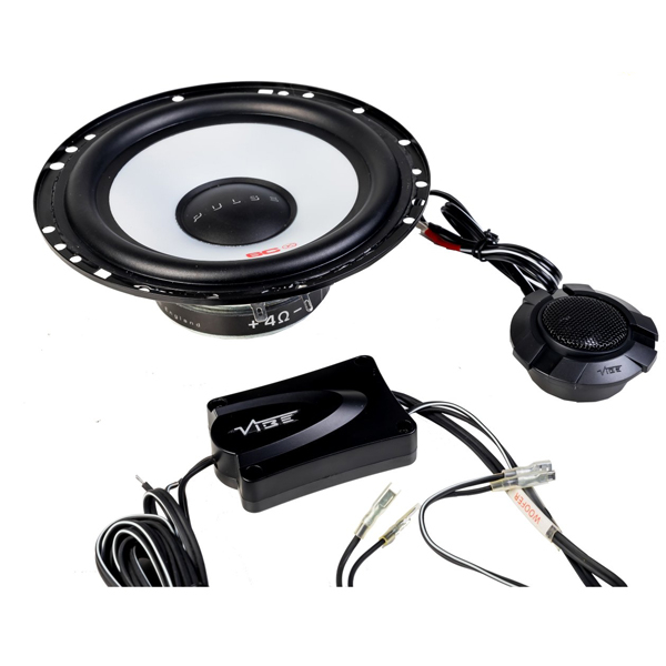 Boxe auto componente Vibe Pulse 6C-V4, 80W RMS, 16.5 cm, 2 cai, set 2 difuzoare [2]