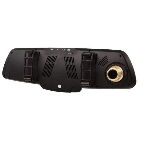 Camera auto DVR iUni Dash B600, Full HD, unghi de filmare 170 de grade, Oglinda, Dual Cam, senzor G [3]