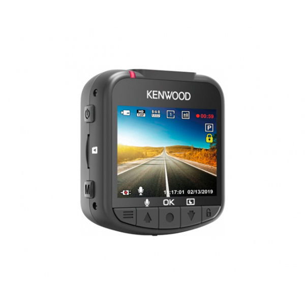 Camera auto DVR Kenwood DRVA100, HD, unghi de filmare 125°, negru [3]