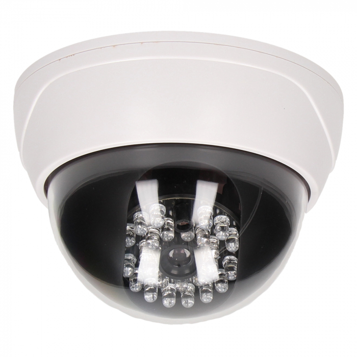 Camera supraveghere dummy cu infrarosu CCTV ORNO OR-AK-1209, alb [1]