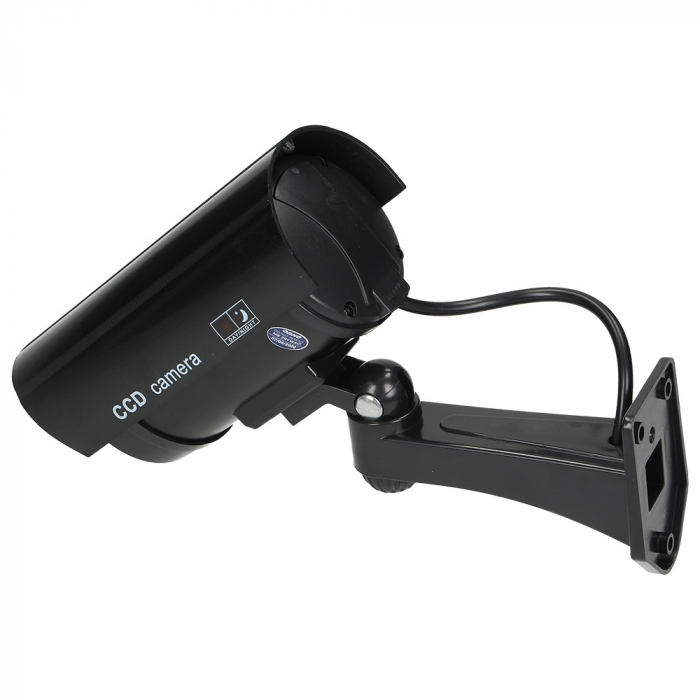 Camera supraveghere falsa CCTV VIRONE CD-3/B, 2 x AA, dioda LED, negru [3]