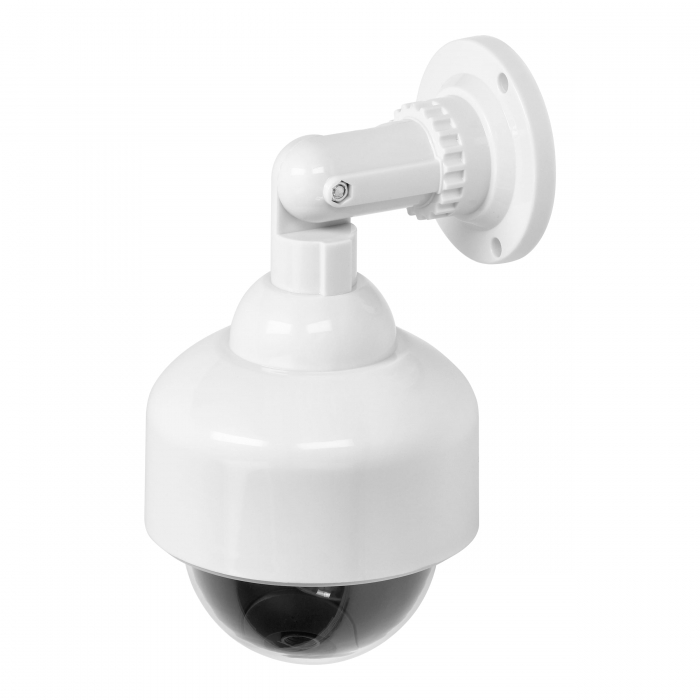 Camera supraveghere falsa CCTV VIRONE CD-5, 2 x AA, dioda LED, rotativa, alb [2]