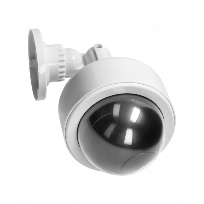 Camera supraveghere falsa CCTV VIRONE CD-5, 2 x AA, dioda LED, rotativa, alb [3]