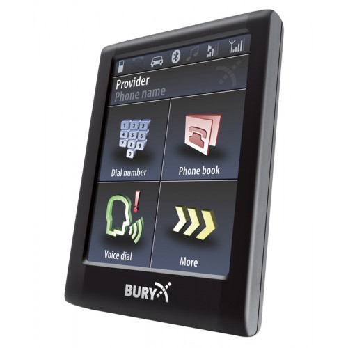 Car Kit handsfree Bury CC 9068 cu Bluetooth si comenzi vocale, ecran touchscreen detasabil [1]