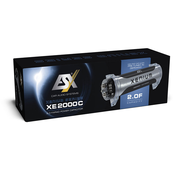 Condensator auto ESX XE2000C, 2 Farad [3]