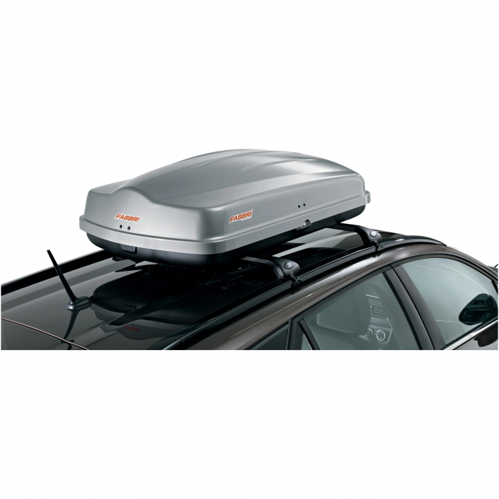 Cutie portbagaj Fabbri Nova 6503139, 430L, 12.4 KG, 175x80x44 cm, gri lucios [3]