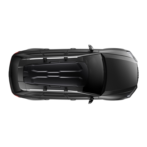 Cutie portbagaj Thule Vector M Negru metal, 360 litri [10]