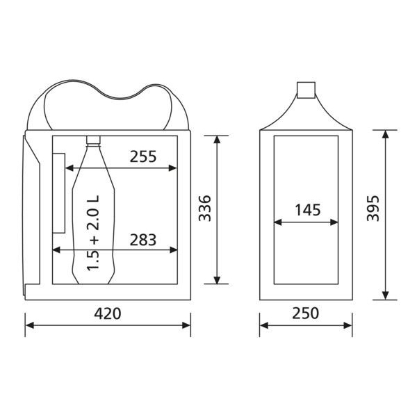 Cutie termoelectrica Dometic TF 14, capacitate 14l, 12V [4]