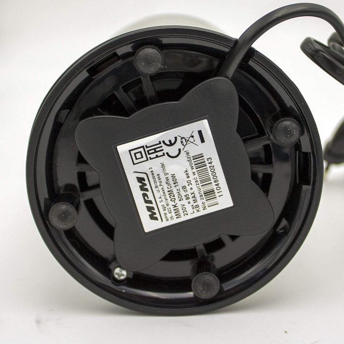 Rasnita de cafea MPM MMK-02M, 150W, 30 g, functie impuls, carcasa otel inoxidabil [8]