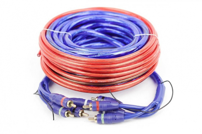 Kit cablu amplificator ACV KIT 4.10 SL, 6 mm2 [2]