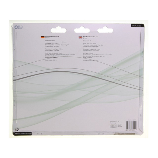 Kit cablu amplificator Alpine, 20 mm² [5]