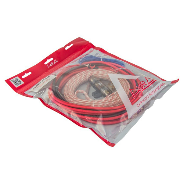 Kit cablu amplificator Aura AMP 1208, 8 AWG, 8mm2 [2]