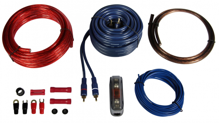 Kit cablu amplificator Renegade RX10KIT, 10 mm² [1]