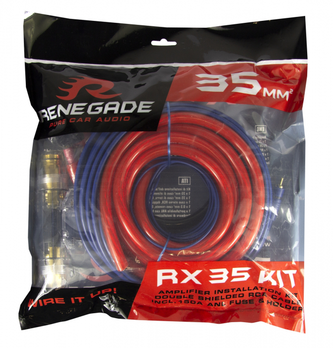 Kit cablu amplificator Renegade RX35KIT, 35 mm² [2]