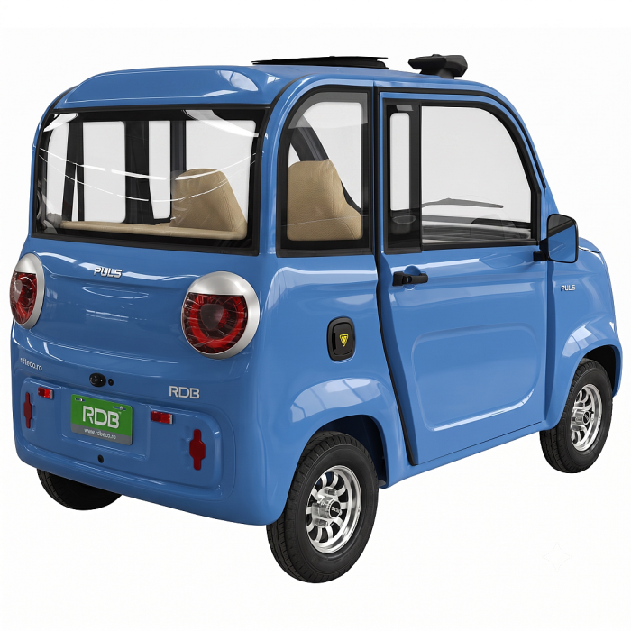Masina electrica RDB PULS, 72V 58Ah, 2000W, Fara permis, Albastru [2]