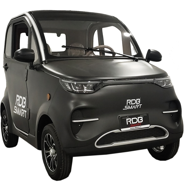 Masina electrica RDB SMART PRO, 1600W, 25 km/h, aer conditionat, fara permis, Gri [12]